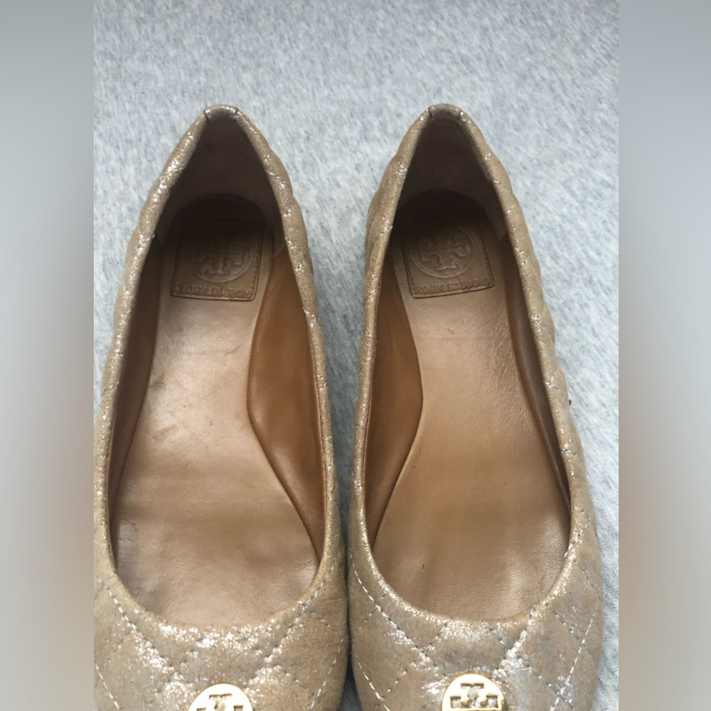 Tory Burch Women's Kaitlin Skimmer Quilted Ballet Flats Royal Size: US 7M - Picture 6 of 12